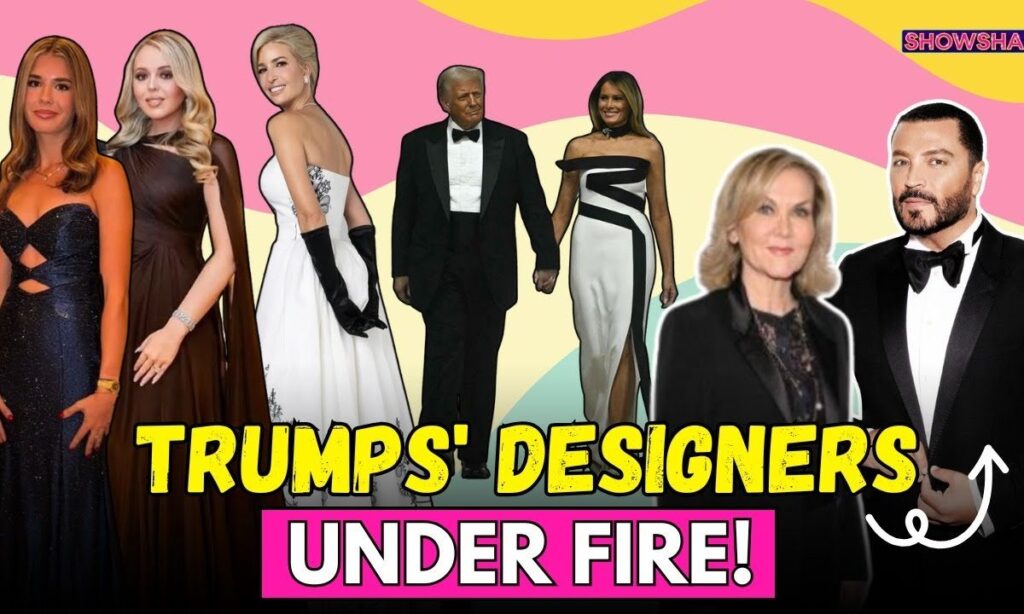 Top Designers Who Dressed Melania Trump, Ivanka Trump & Tiffany Trump For Inauguration Ball Get Hate