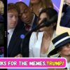 Donald Trump Inauguration In Memes: Melania Awkward Kiss, Mark Zuckerberg 'Cleavage' Stare & 5 More