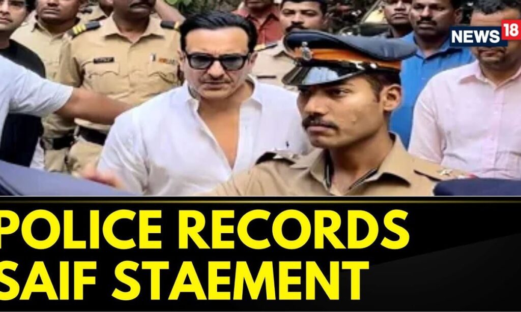 Saif Ali Khan News | Saif Ali Khan Attack Case : Mumbai Police Records Actor Statement | News18