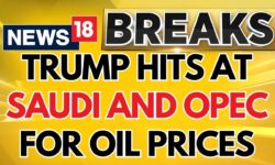 Donald Trump Says ' Will Ask Saudi Arabia And OPEC To Bring Down The Oil' | Trump News | News18