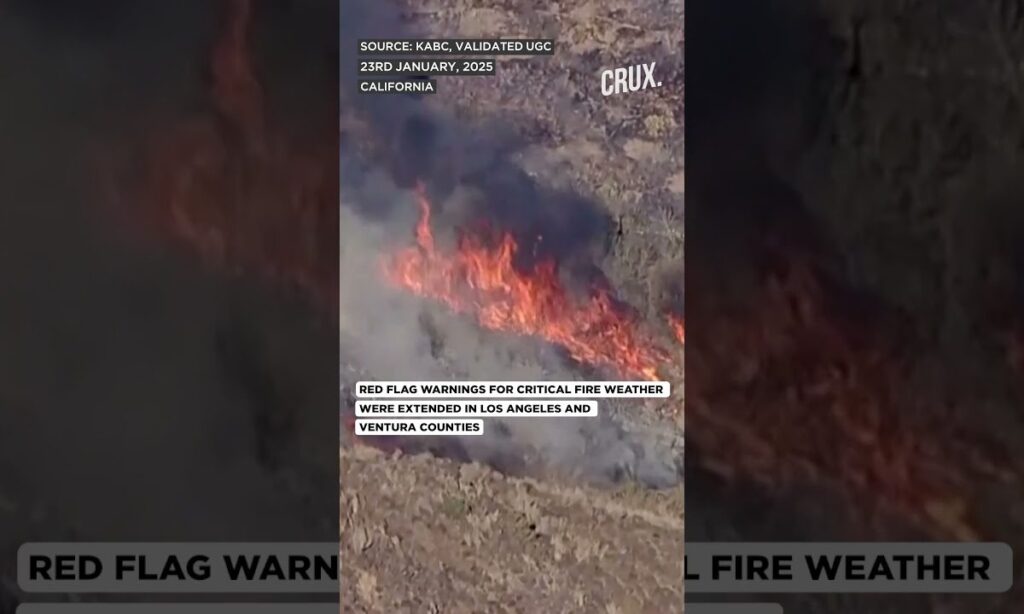 California Fire | New Fire in Ventura County, California Forces Evacuations