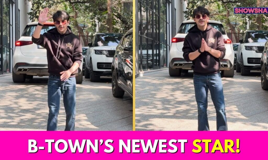 Sky Force Star Veer Pahariya Looks Effortlessly Cool As He Gets Papped In Mumbai I WATCH