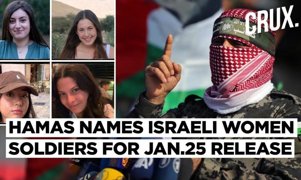 Hamas To Release 4 Israeli Women Soldiers, Netanyahu Rejects Deadline For Israel's Lebanon Pullout