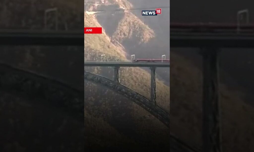 Indian Railways Conducted Trial Of Train Vande Bharat Over The World’s Highest Railway Bridge | N18S