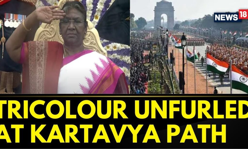 Tricolour Unfurled At Kartavya Path, President Murmu Receives 21-Gun Salute | Republic Day 2025