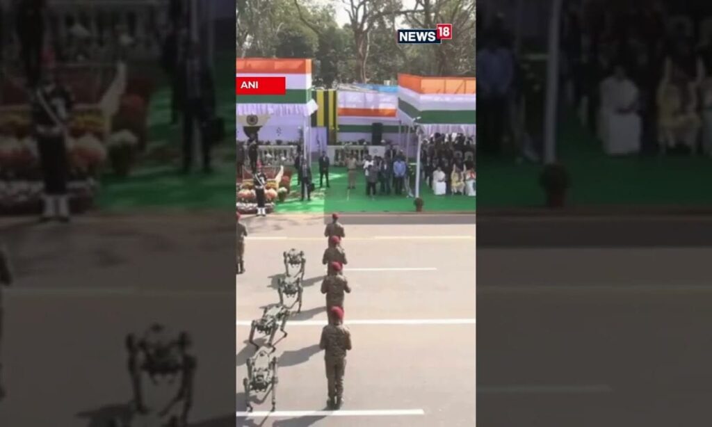 #WATCH | Robots Parade At Kolkata Republic Day Celebration 2025. Didi Takes Part | N18S