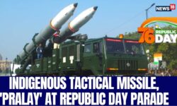 In A First, Newly Developed Indigenous Tactical Missile, 'Pralay' Displayed At Republic Day Parade