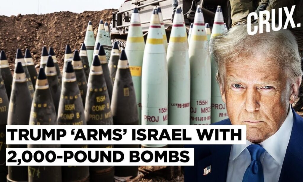 ‘Can Tear Off Limbs, Rupture…’: Trump ‘Ends’ Biden’s Hold On 2,000-Pound Bombs To Israel | Gaza