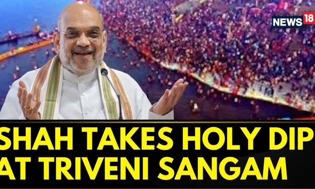 Maha Kumbh Mela 2025 | Union Home Minister Amit Shah To Take Holy Dip In Prayagraj | News18