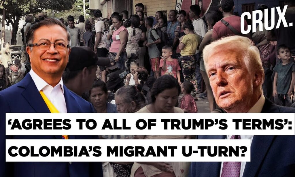 Trump’s Tariff ‘Spooks’ Colombia, Petro ‘Accepts’ US Army Planes Deporting Migrants ‘Like Criminals’