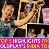 Coldplay Wraps India Tour: From SRK-Chris Martin's Bromance To Jasprit Bumhrah's Moments: HIGHLIGHTS