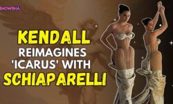 Kendall Jenner Steals The Thunder In Her 'Goddess Of Dreams' Gown For Schiaparelli's Show At PFW