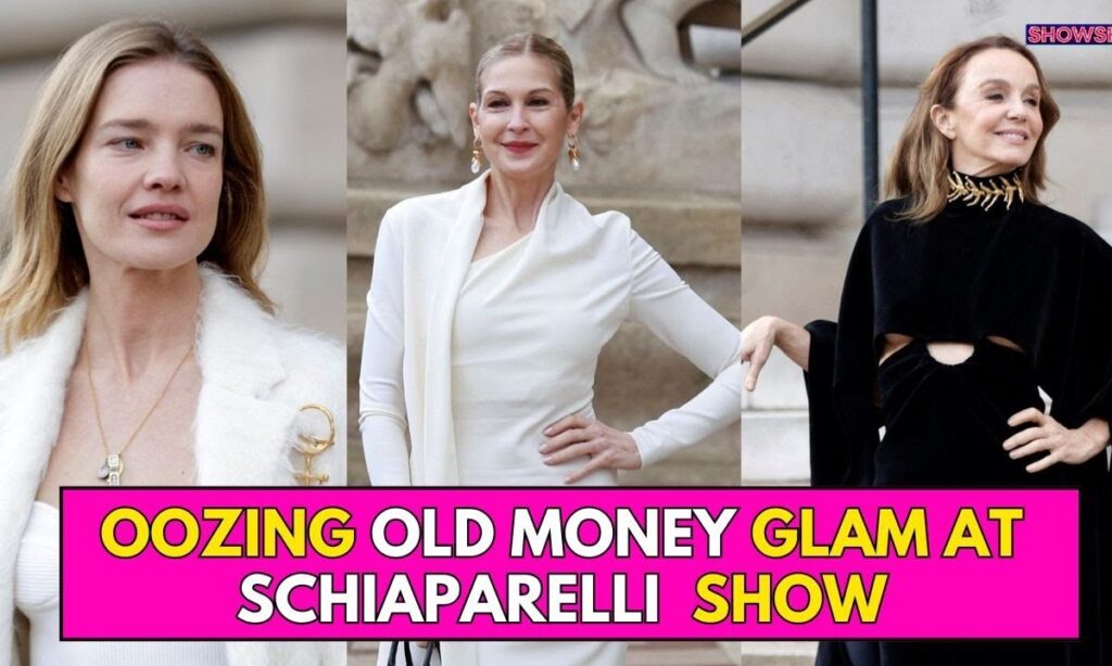 Kelly Rutherford, Philippine Leroy-Beaulieu & MORE Shine At Schiaparelli Show At Paris Fashion Week