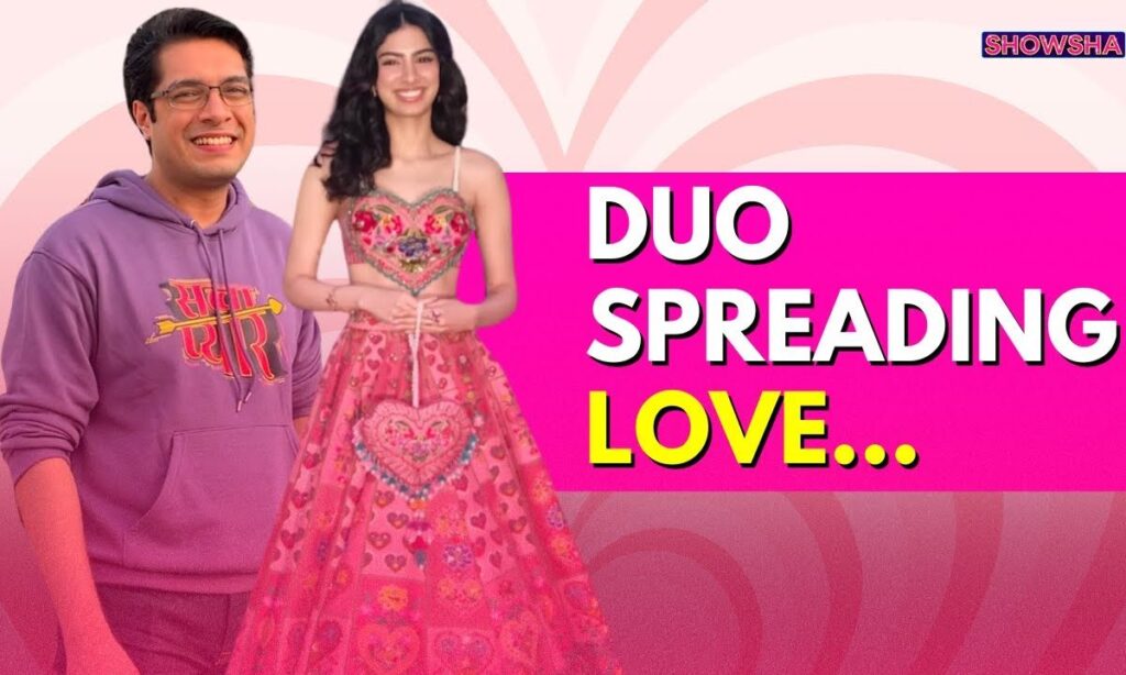 Junaid Khan & Khushi Kapoor Spotted On The Sets Of Indian Idol Promoting 'Loveyapa' | WATCH