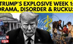 US Latest News | Donald Trump's First Week In Office | Trump Administration | N18G | News18