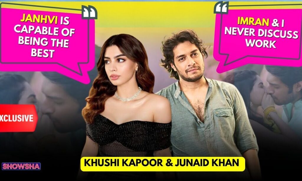 Junaid Khan, Khushi Kapoor Exclusive: On Loveyapa, Janhvi Kapoor, Imran Khan, Dating, Finsta | N18V