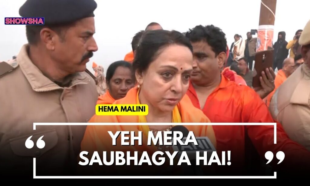 Maha Kumbh Mela 2025: Hema Malini Takes A Holy Dip At Triveni Sangam On Mauni Amawasya