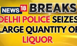 Delhi Police Seizes Large Quantity Of Liquor Ahead Of Elections, BJP Accuses AAP | News18