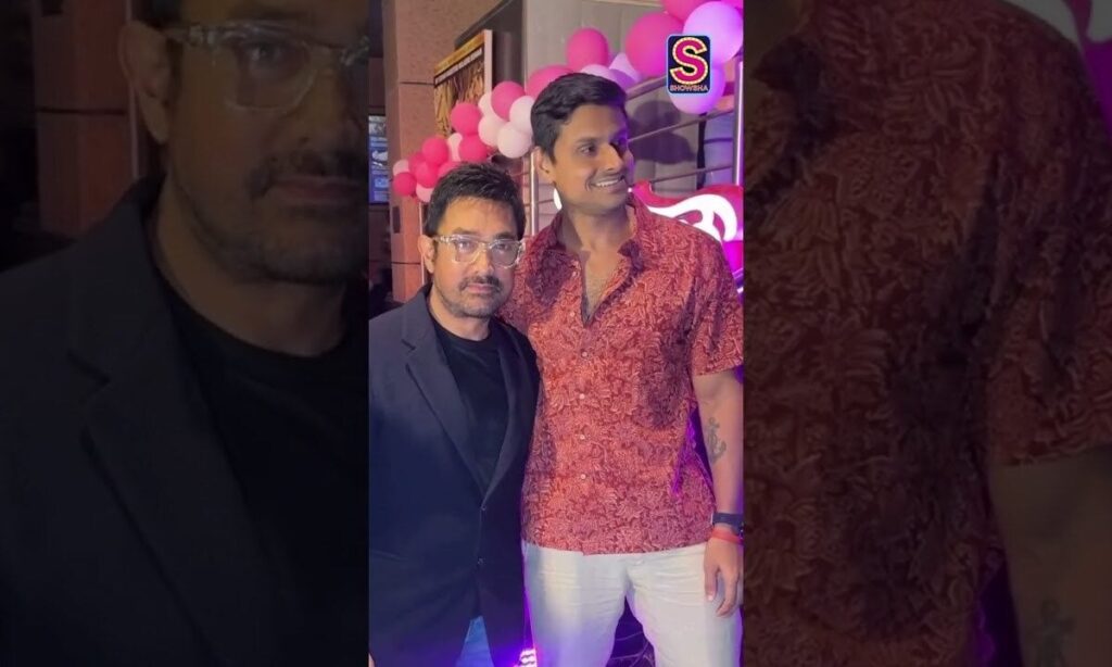 Family Frame! Aamir Khan Poses With His Son-In-Law, All Smiles And Bond Strong! | #viral | N18S