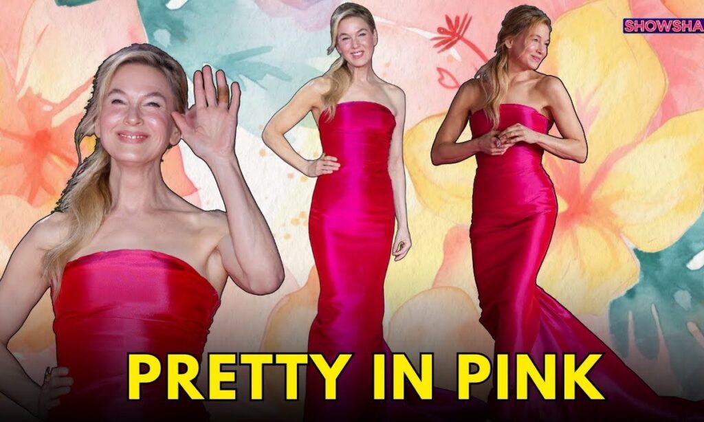 Renée Zellweger's All-Pink Look Takes Centre Stage At The 'Bridget Jones' Premiere | N18G