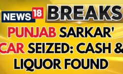 Vehicle labelled 'Punjab Sarkar' seized by Delhi Police with cash and liquor near Punjab Bhavan