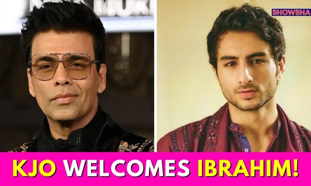 Karan Johar Gives A Grand Welcome To Ibrahim Ali Khan As He Gears Up For His Debut, Sara Joins In