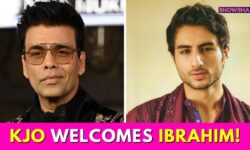 Karan Johar Gives A Grand Welcome To Ibrahim Ali Khan As He Gears Up For His Debut, Sara Joins In