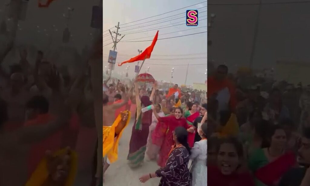 The Great Khali Joins The Divine Vibes At Maha Kumbh Mela, Chanting 'Radhe Radhe' With Full Devotion