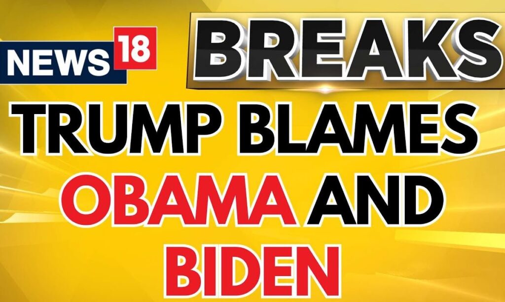 Donald Trump Blames Diversity Policies Under Obama And Biden After Washington Crash | News18