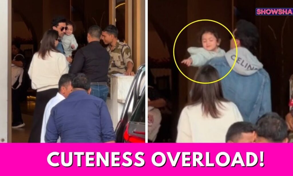 Raha, Ranbir & Alia Look Absolutely Adorable As They Make Their Way Out Of The Airport I WATCH