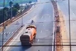 Watch: Alert Truck Driver's Swift Maneuver Saves Telangana Child From Being Crushed