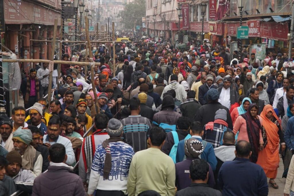 Uttar Pradesh's Holy Cities Of Ayodhya And Varanasi Packed With 'Maha Kumbh Spillover'