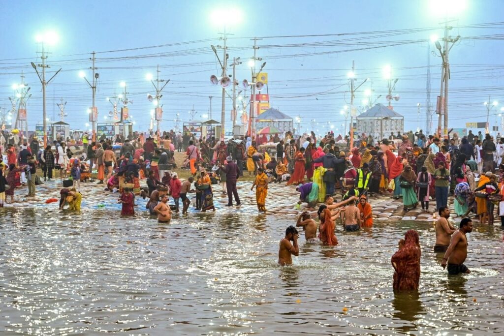 Maha Kumbh Begins With 'Shahi Snan' As Devotees Take Holy Dip In Prayagraj