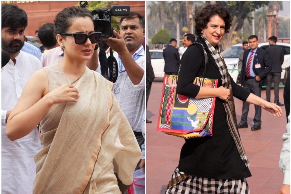 Kangana Ranaut Invites Priyanka Gandhi To Watch Her Film Emergency, She Says 'May Be'