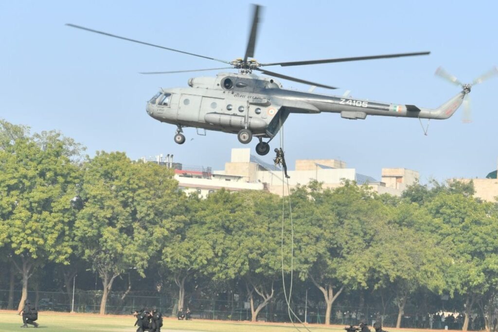 Republic Day & Delhi Elections Near, Forces Carry Out Mock Drills In Capital To Check Preparedness