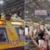 Mumbai Bonds At Symphony Of Train Horns In This Unique New Year Tradition | WATCH