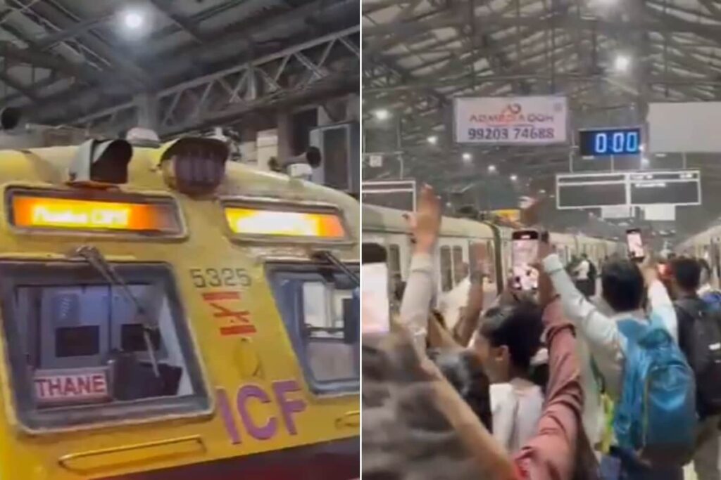 Mumbai Bonds At Symphony Of Train Horns In This Unique New Year Tradition | WATCH