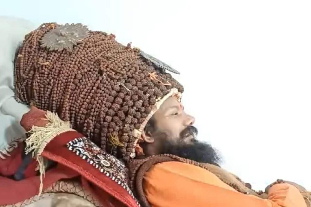 From Growing Crops On Scalp To Donning 45-Kg Rudrakshas, These Babas Are Turning Heads (And Cameras) At Maha Kumbh