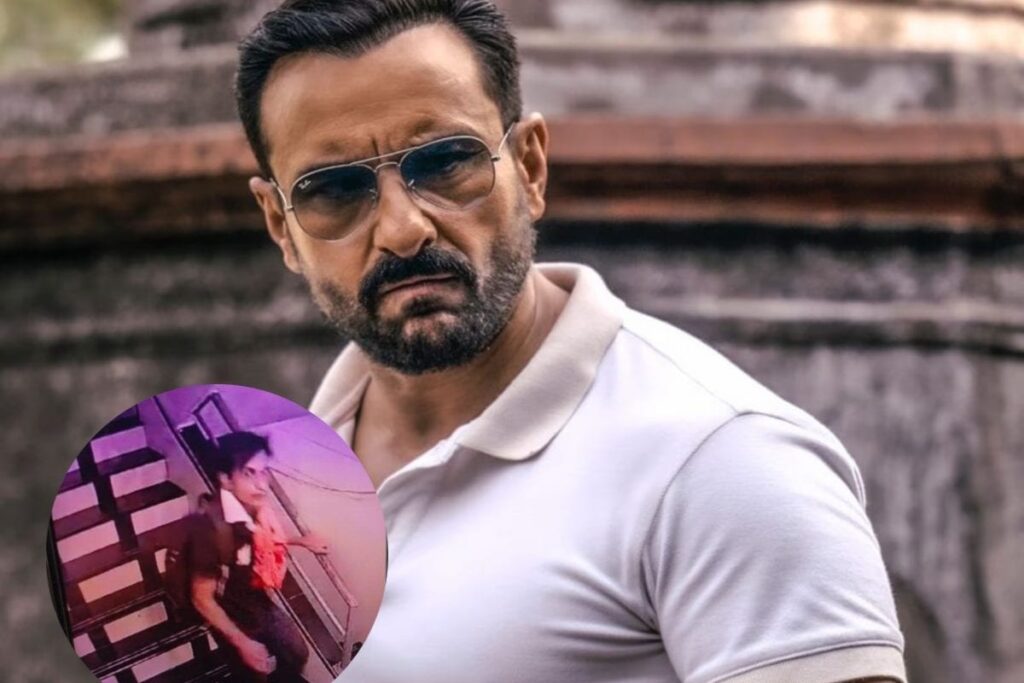 Saif Ali Khan's Attacker Spotted On CCTV At Bandra Railway Station Bridge, May Have Fled To Vasai Area