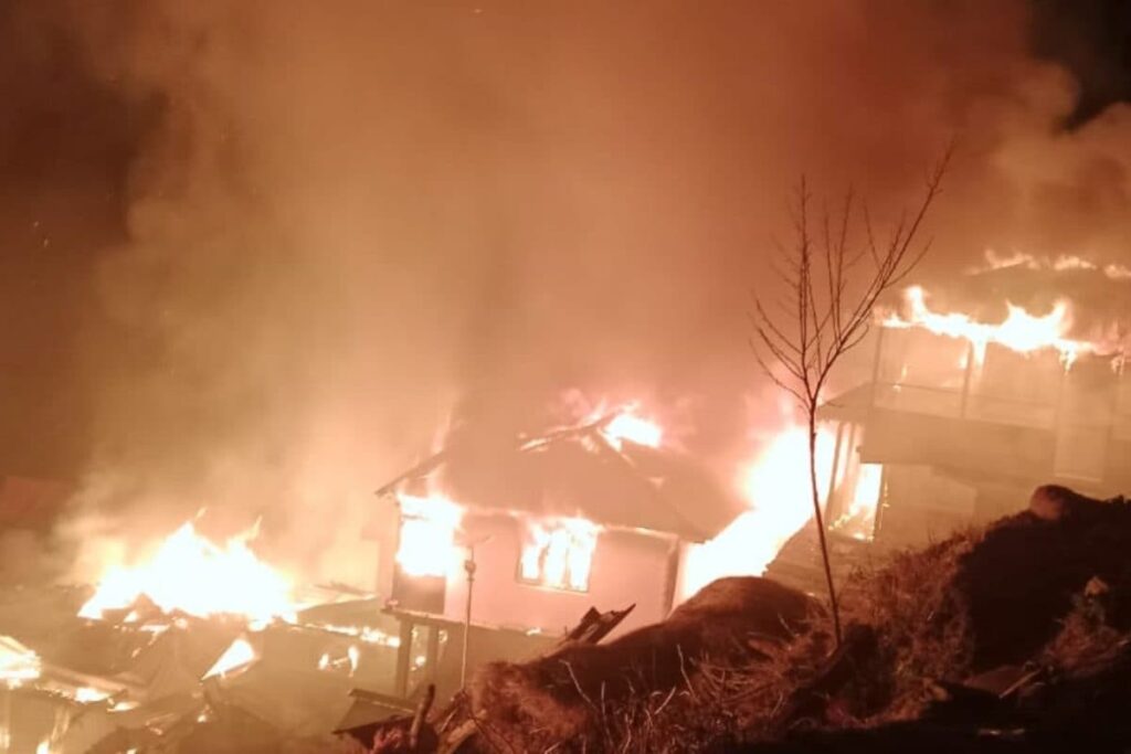 Uttarakhand: Elderly Woman Charred To Death, Nine Houses Gutted In Blaze