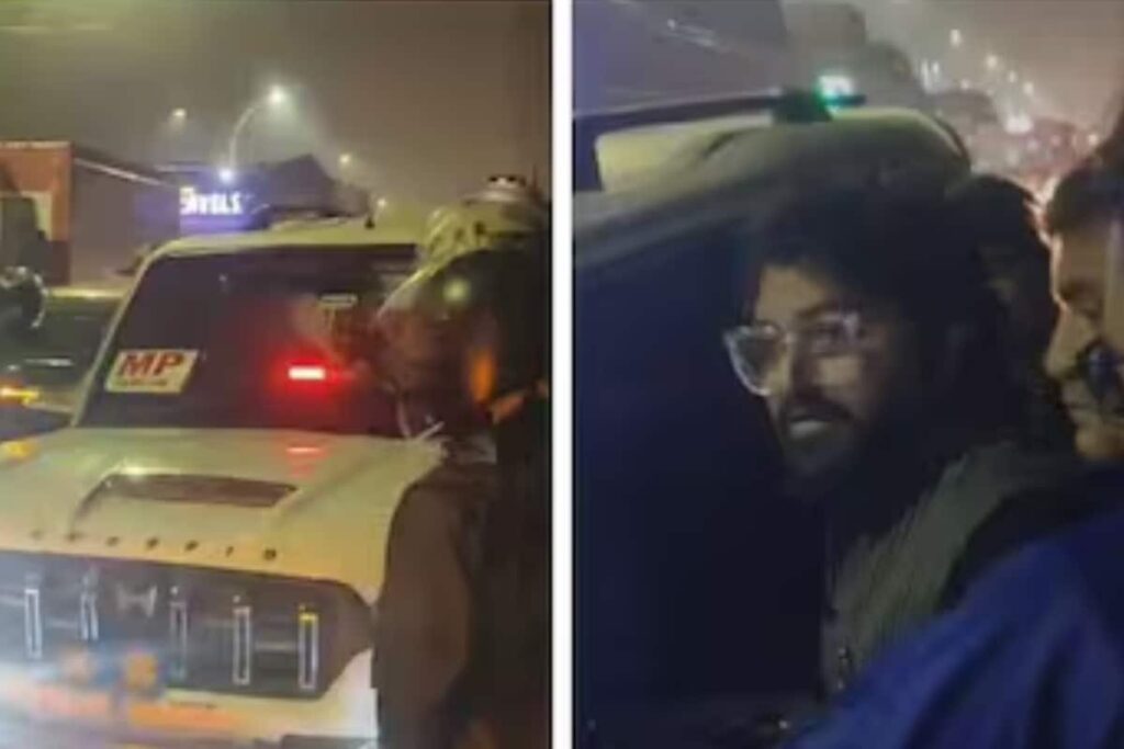 TMC's Babul Supriyo Vs BJP's Abhijit Gangopadhyay On Kolkata Roads Over Erratic Driving | Video