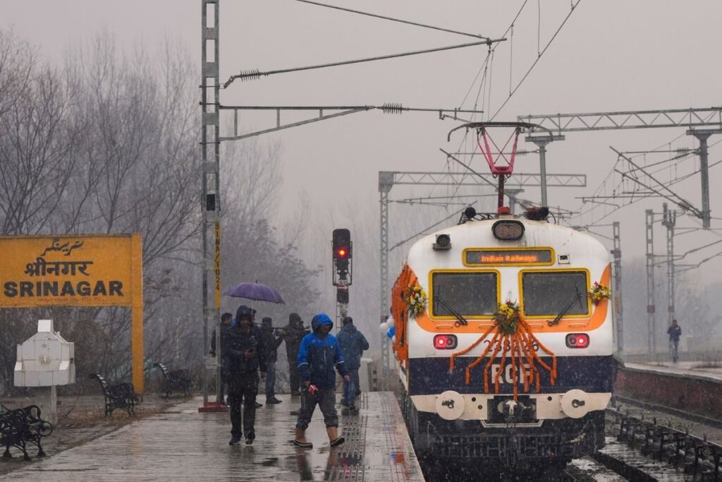 Train To Kashmir: 22-bogie Train's Trial Run Successful On Katra-Srinagar Line