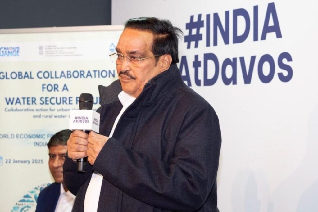 'Clean Water For All': Jal Shakti Minister Highlights India's Conservation Efforts At Davos 2025