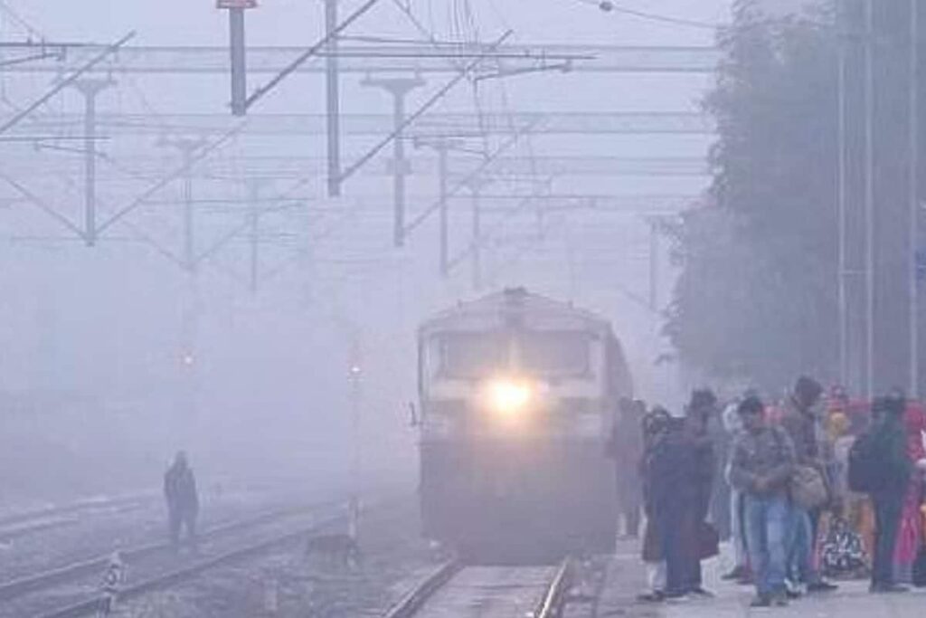 Man Fatally Hit By Train While Crossing Track Amid Dense Fog In Uttar Pradesh