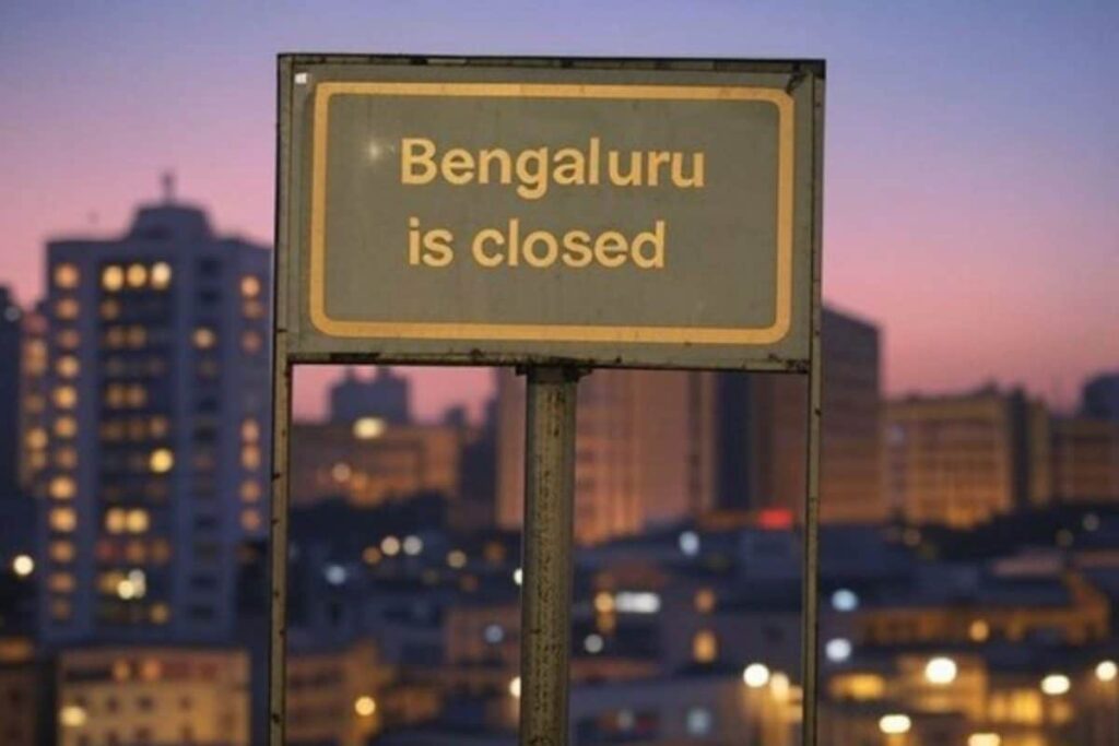 'Bengaluru Closed For North India': Social Media Post On Kannada Goes Viral, Sparks Debate