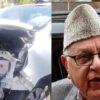 Farooq Abdullah’s Convoy Car Crashes Into Cow On Delhi-Mumbai Expressway