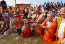 'Ayodhya, Mahakumbh Ka Ek Sandesh': Yogi's New Slogan As Opposition Mocks CM's Holy Dip