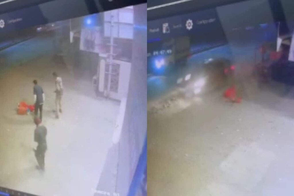 Speeding Car Rams Into Woman In Maharashtra's Badlapur, Disturbing Video Emerges