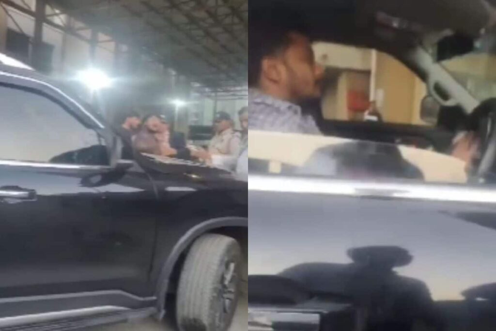 Video: Denied Entry To Thane Society, ‘Drunk’ Man Rams SUV Into Security Guards