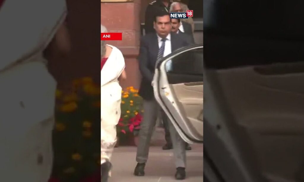 Budget 2025 | Union Finance Minister Nirmala Sitharaman Arrives At The Ministry Of Finance | N18S